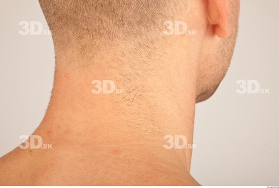 Neck Whole Body Man Casual Athletic Studio photo references