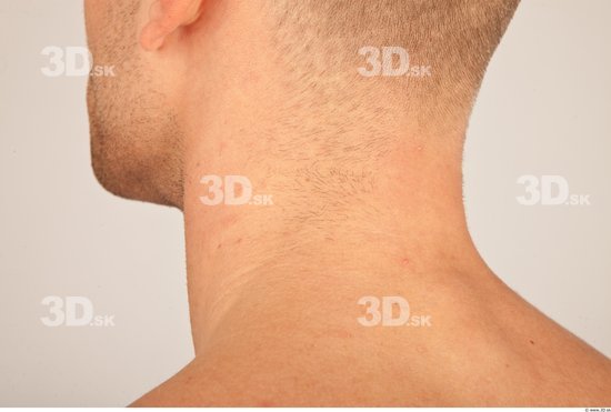 Neck Whole Body Man Casual Athletic Studio photo references