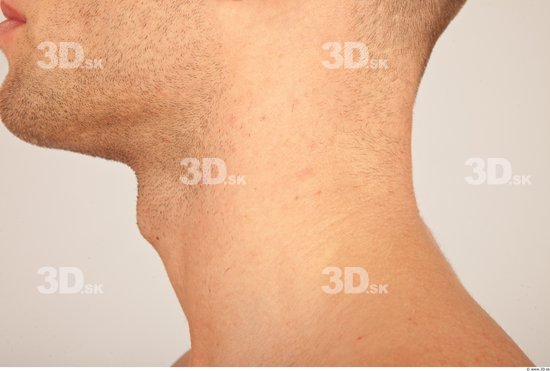 Neck Whole Body Man Casual Athletic Studio photo references