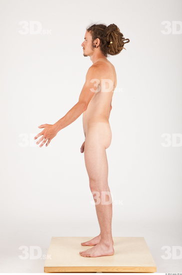 Whole Body Man Animation references Nude Historical Slim Studio photo references