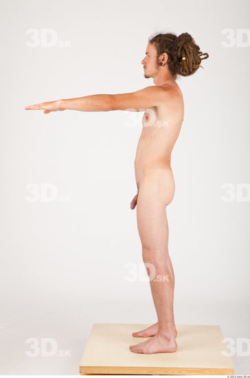 Whole Body Man Animation references Nude Historical Slim Studio photo references