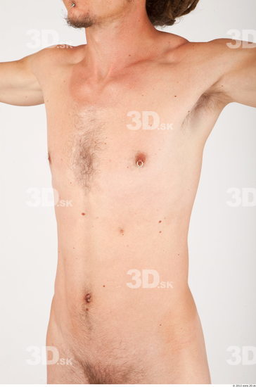 Upper Body Whole Body Man Nude Historical Slim Studio photo references