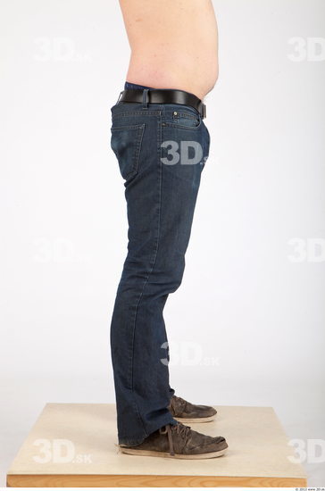 Leg Whole Body Man Casual Jeans Average Studio photo references