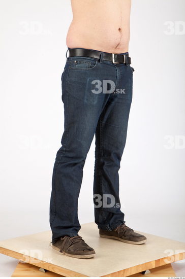 Leg Whole Body Man Casual Jeans Average Studio photo references