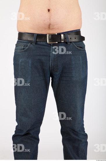 Thigh Whole Body Man Casual Jeans Average Studio photo references