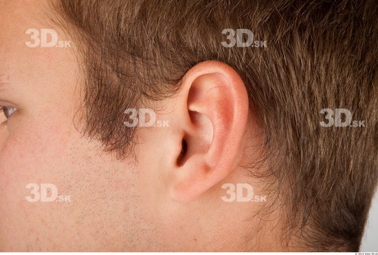 Ear Whole Body Man Casual Average Studio photo references