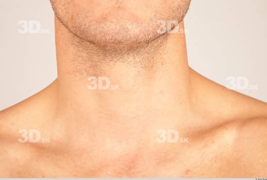 Neck Whole Body Man Casual Athletic Studio photo references