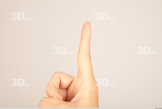 Fingers Whole Body Woman Formal Slim Studio photo references