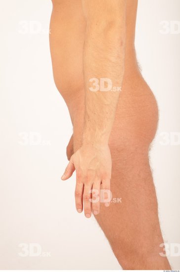 Whole Body Man White Nude Muscular Male Studio Poses