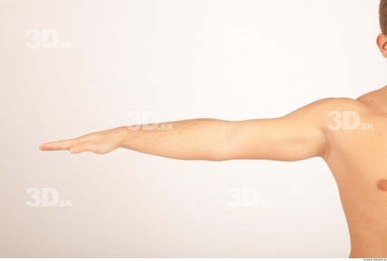 Whole Body Man White Nude Muscular Male Studio Poses