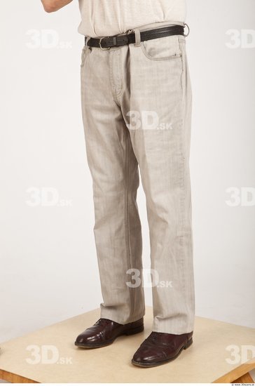 Whole Body Man White Casual Average Wrinkles Male Studio Poses