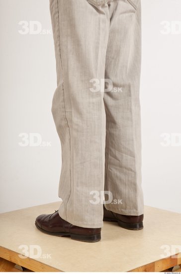 Whole Body Man White Casual Average Wrinkles Male Studio Poses