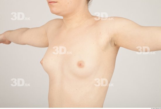 Whole Body Woman White Nude Average Female Studio Poses