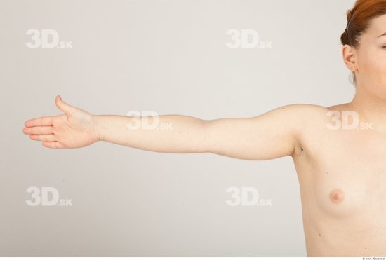 Whole Body Woman White Nude Average Female Studio Poses