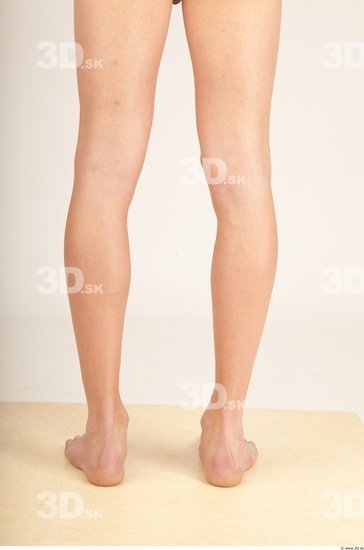 Calf Whole Body Man Nude Casual Slim Studio photo references