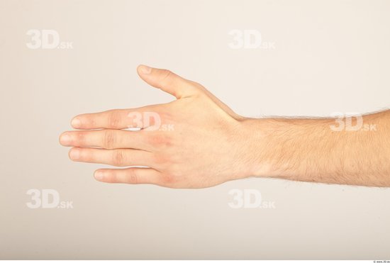 Hand Whole Body Man Casual Slim Studio photo references