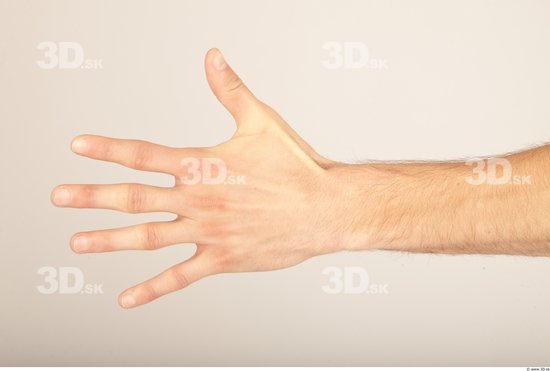 Hand Whole Body Man Casual Slim Studio photo references