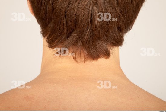 Neck Whole Body Man Casual Slim Studio photo references