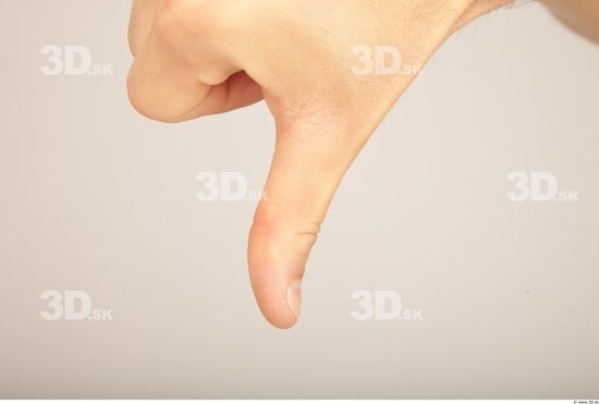 Fingers Whole Body Man Casual Slim Studio photo references