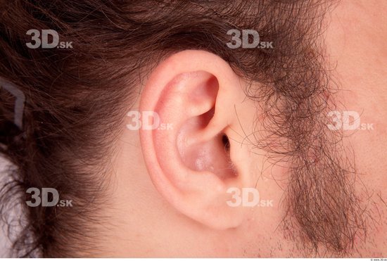 Ear Whole Body Man Formal Average Studio photo references