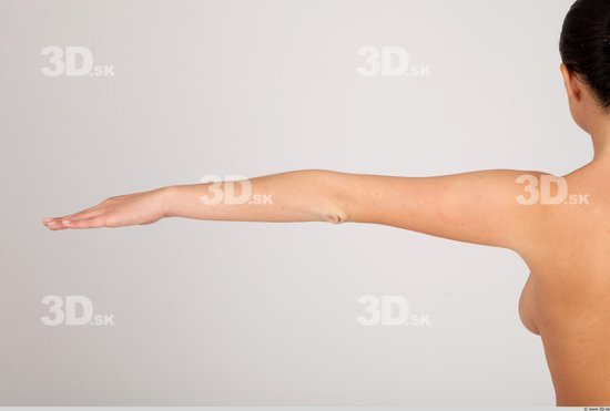 Arm Whole Body Woman Animation references Casual Historical Slim Studio photo references