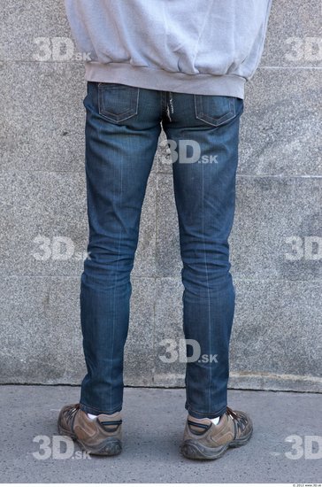 Leg Man Casual Jeans Average Street photo references