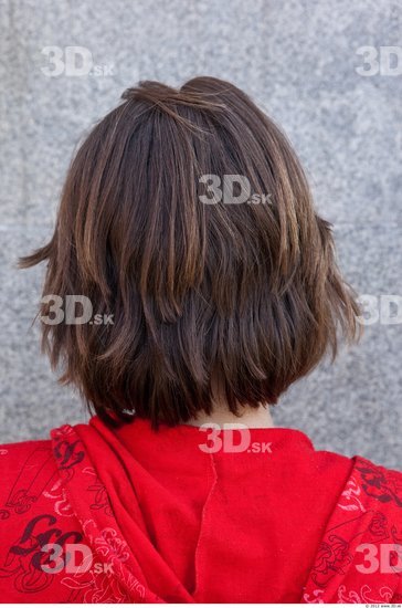 Head Woman Casual Average Street photo references