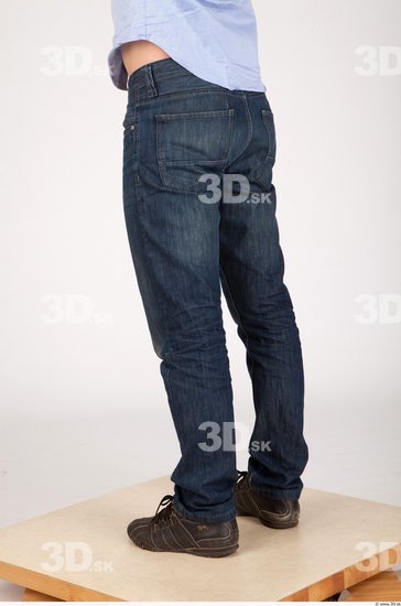 Leg Whole Body Man Casual Jeans Athletic Studio photo references