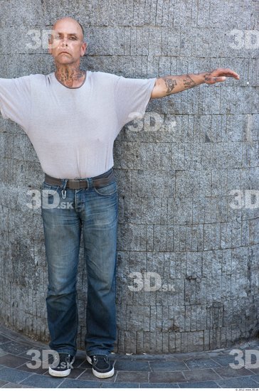 Whole Body T poses Casual Average Studio photo references