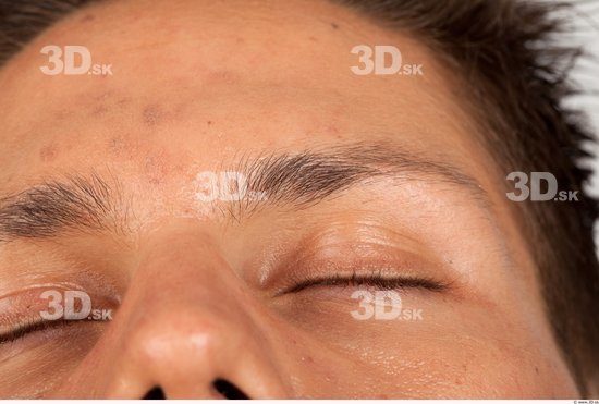 Eye Whole Body Man Casual Athletic Studio photo references