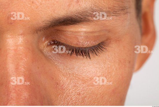 Eye Whole Body Man Casual Athletic Studio photo references