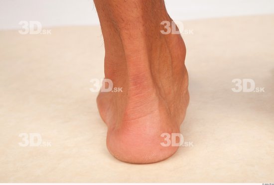 Foot Whole Body Man Nude Casual Athletic Studio photo references