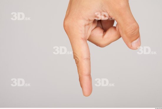 Fingers Whole Body Man Casual Athletic Studio photo references