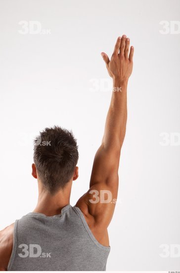 Whole Body Man Other White Casual Athletic Male Studio Poses