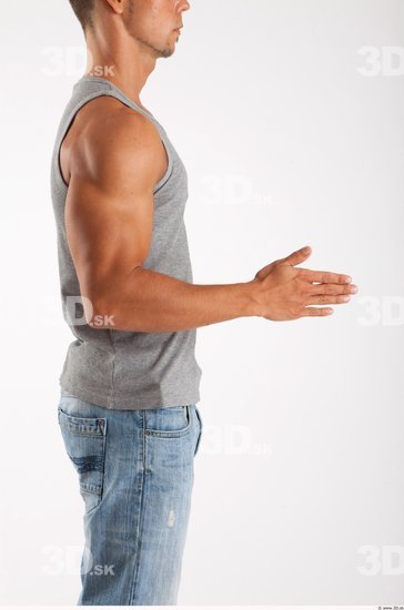 Whole Body Man Other White Casual Athletic Male Studio Poses