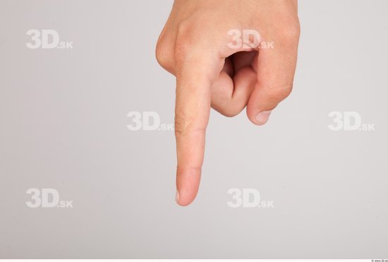 Fingers Whole Body Man Casual Average Studio photo references