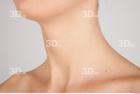 Neck Whole Body Woman Nude Formal Slim Studio photo references