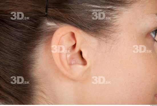 Ear Whole Body Woman Formal Slim Studio photo references