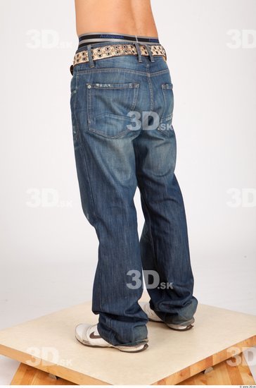 Leg Whole Body Man Casual Jeans Muscular Studio photo references