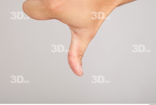 Fingers Whole Body Man Casual Muscular Studio photo references