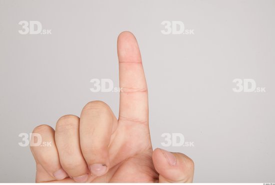 Fingers Whole Body Man Casual Muscular Studio photo references