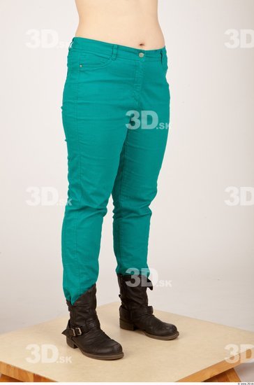 Leg Whole Body Woman Casual Trousers Average Studio photo references