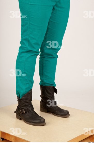 Leg Whole Body Woman Casual Trousers Average Studio photo references