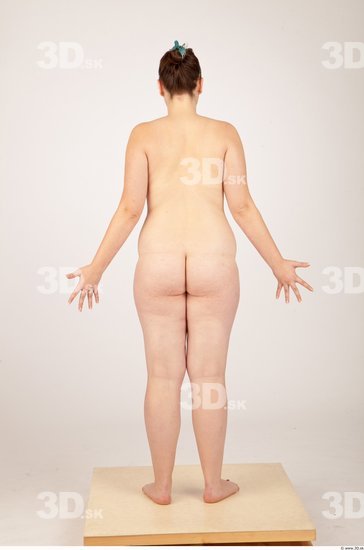 Whole Body Woman Animation references Nude Casual Average Studio photo references