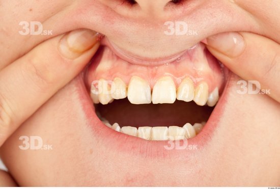 Whole Body Teeth Woman Casual Average Studio photo references