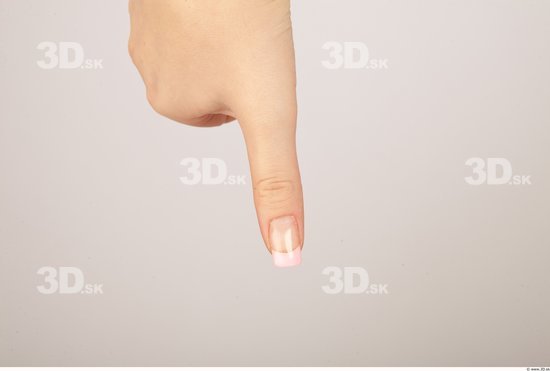 Fingers Whole Body Woman Casual Average Studio photo references