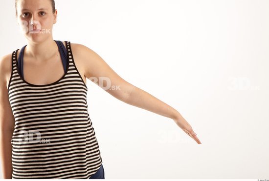 Arm Woman Animation references White Casual Average Top