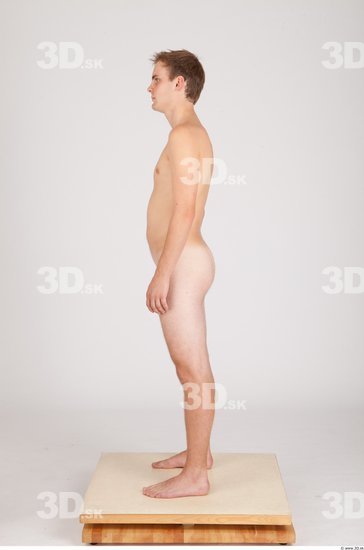 Whole Body Man Animation references Nude Casual Average Studio photo references