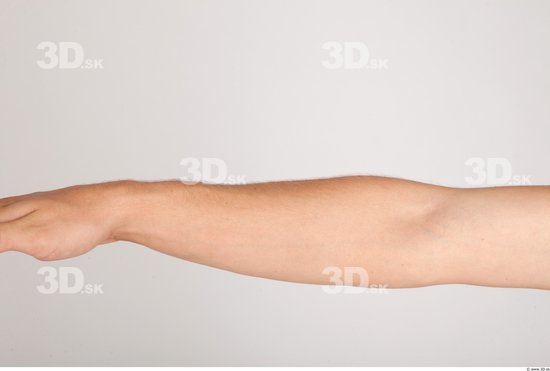 Forearm Whole Body Man Nude Casual Average Studio photo references