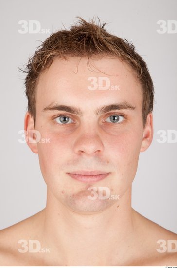 Whole Body Head Man Casual Average Studio photo references